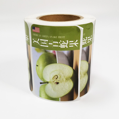 Varnishing Adhesive Food Labels