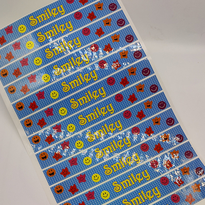 Offset Self Adhesive Label Stickers Customized CMYK Glossy Vinyl Sticker Paper