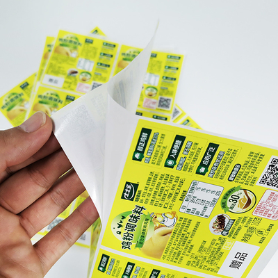 Avery Dennison Food Adhesive Labels Pantone CMYK Digital Print Labels
