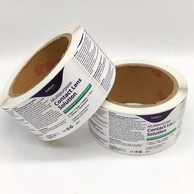BOPP Film Pharmaceutical Label Printing PVC Digital Label For Medicine