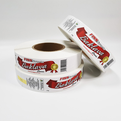 Paper Offset Printing Warning Label Stickers Custom Size And Color