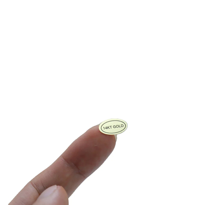Customizable Waterproof Cosmetic Labels In Rolls Industry Clear Label 12-18 Months Storage