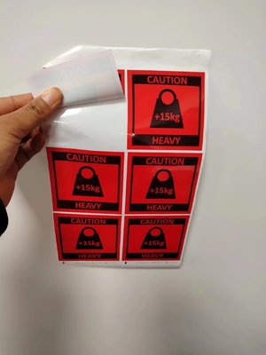CMYK Digital Print Tech Product Identifying Stickers For Product Identification