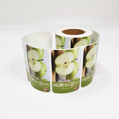 Varnishing Adhesive Food Labels