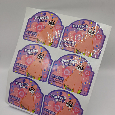 Flexo Printing Permanent Adhesive Labels TPU Synthetic Waterproof Printable Vinyl Sticker