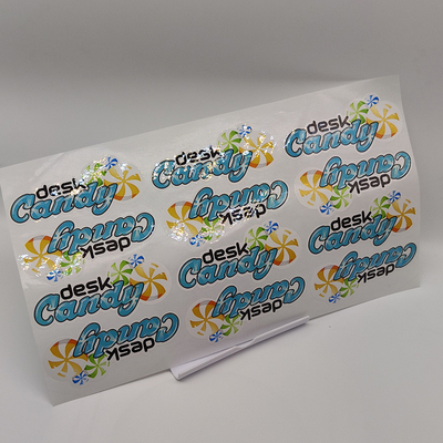Flexo Printing Permanent Adhesive Labels TPU Synthetic Waterproof Printable Vinyl Sticker