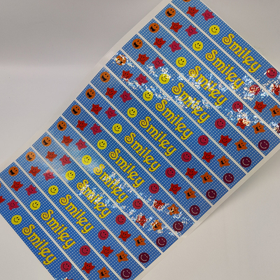 Offset Self Adhesive Label Stickers Customized CMYK Glossy Vinyl Sticker Paper