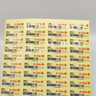 Logo Print Pantone Color Stickers Customized Waterproof Glossy Roll Vinyl Sticker