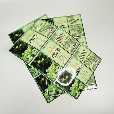 CMYK Digital Food Package Labelling BOPP Personalised Self Adhesive Labels
