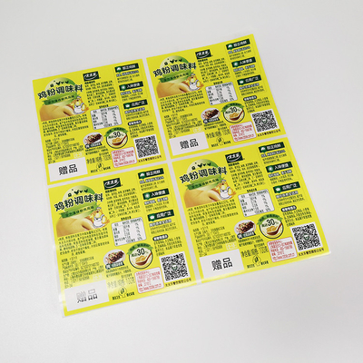 Avery Paper Food Adhesive Labels Seasoning CMYK Food Product Labels