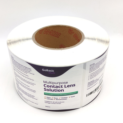 BOPP Film Pharmaceutical Label Printing PVC Digital Label For Medicine