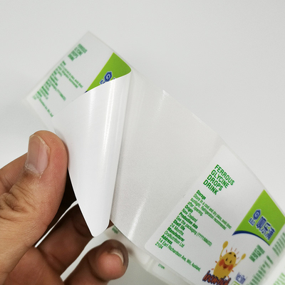 BOPP Pharmaceutical Industry Label Printing Pantone Health Care Labels