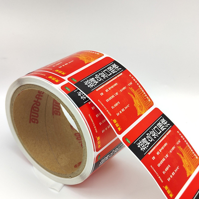 Waterproof Vinyl Pharmaceutical Label Printing Removable Medicine Bottle Label
