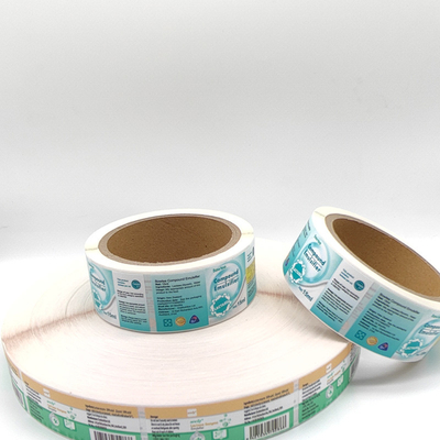 BOPP Materials Chemical Products Labels 60mm X 30mm Household Daily Label