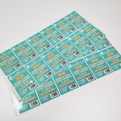 Glossy Removable Matte Sticker Paper Waterproof Synthetic Laundry Detergent Stickers