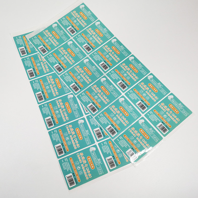 Glossy Removable Matte Sticker Paper Waterproof Synthetic Laundry Detergent Stickers