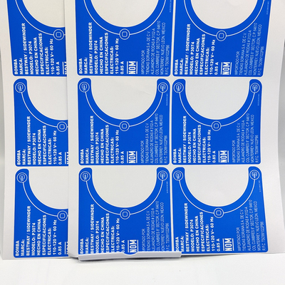Weatherproof 	Household Essentials Labels Kiss Cut Matte BOPP Film