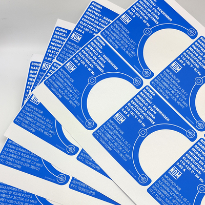 Weatherproof 	Household Essentials Labels Kiss Cut Matte BOPP Film