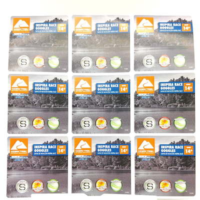 Laundry Removable Waterproof Labels CMYK Offset Household Product Labels