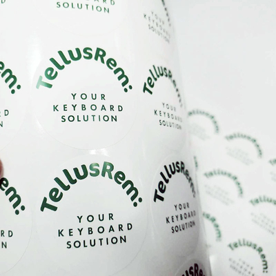 Permanent Anti Counterfeit Labels Security Eggshell Self Destructive Labels