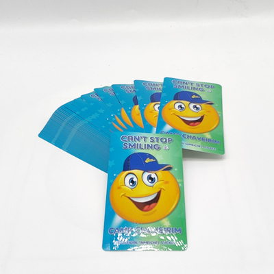 Permanent CMYK Custom Die Cut Stickers BOPP Glossy Lamination Adhesive