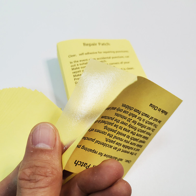 Custom Printed Inflatable Bed Repair Patches Bulk Outdoor