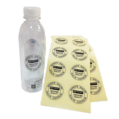 Customizable Self Adhesive Sheet Roll Cut Shape Packaging Stickers With Thermal Transfer