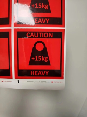 CMYK Digital Print Tech Product Identifying Stickers For Product Identification