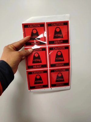 CMYK Digital Print Tech Product Identifying Stickers For Product Identification