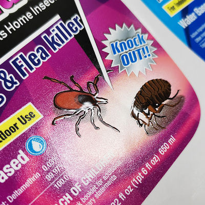 Offset Printing Chemical Products Labels Daily Household Bopp Roll Labels