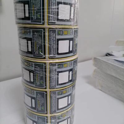 Waterproof Adhesive Vinyl Sticker for Consumer Electronics Equipment Printable& writable on Blank Area